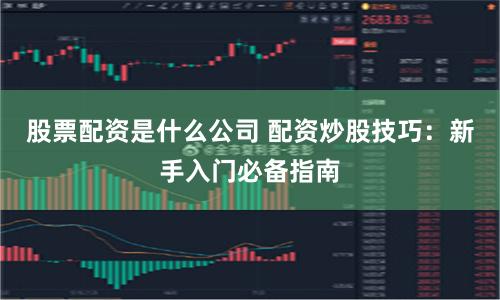 股票配资是什么公司 配资炒股技巧：新手入门必备指南